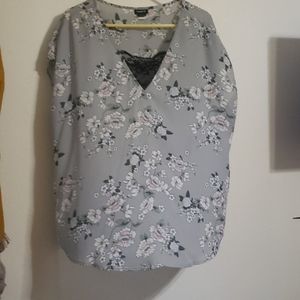 Torrid Sleeveless Dress Shirt